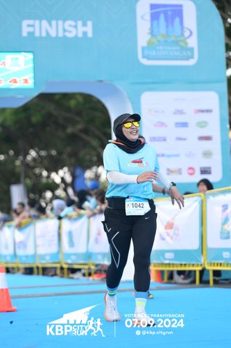 Race photo from KBP City Run 2024