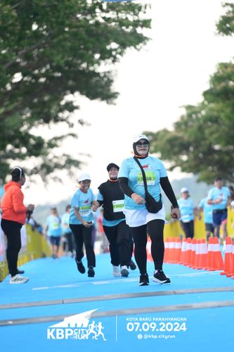Race photo from KBP City Run 2024