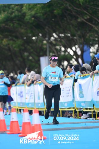 Race photo from KBP City Run 2024