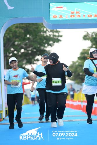 Race photo from KBP City Run 2024