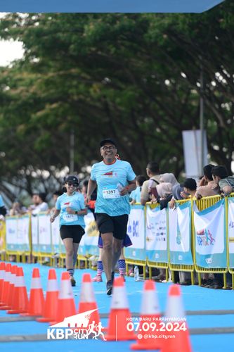 Race photo from KBP City Run 2024