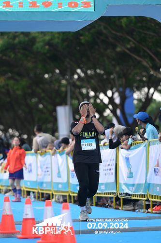 Race photo from KBP City Run 2024