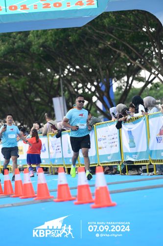 Race photo from KBP City Run 2024