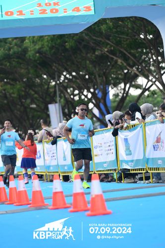 Race photo from KBP City Run 2024