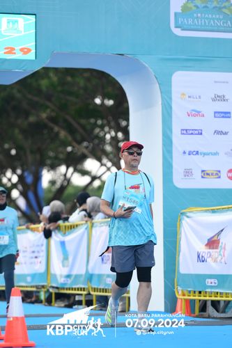 Race photo from KBP City Run 2024