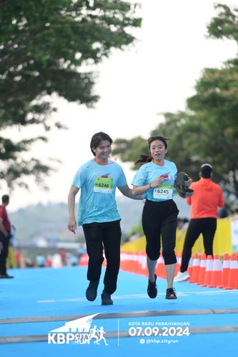 Race photo from KBP City Run 2024