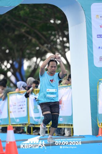 Race photo from KBP City Run 2024