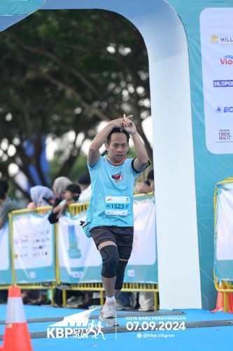 Race photo from KBP City Run 2024