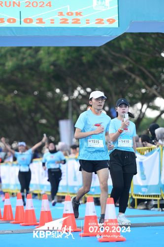 Race photo from KBP City Run 2024