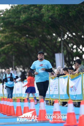 Race photo from KBP City Run 2024