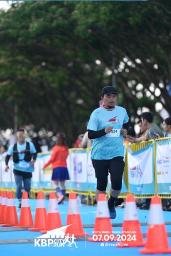 Race photo from KBP City Run 2024