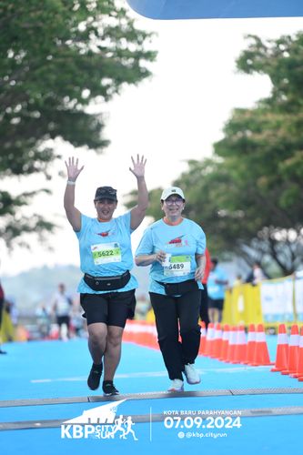 Race photo from KBP City Run 2024