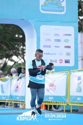 Race photo from KBP City Run 2024