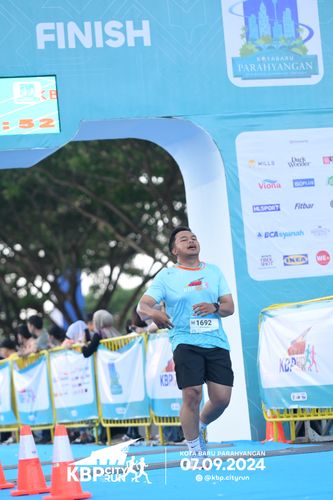 Race photo from KBP City Run 2024