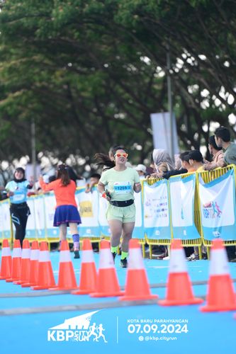 Race photo from KBP City Run 2024