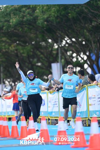 Race photo from KBP City Run 2024