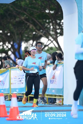 Race photo from KBP City Run 2024