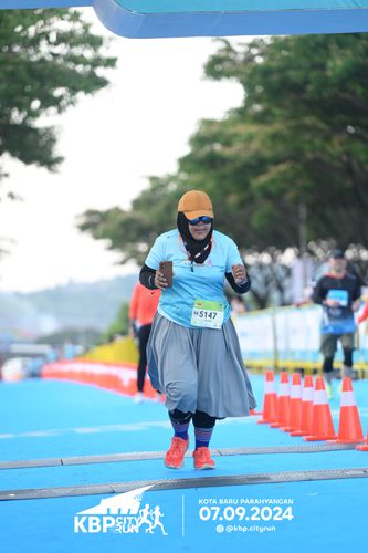 Race photo from KBP City Run 2024