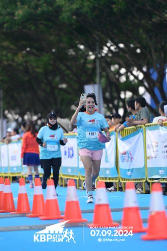 Race photo from KBP City Run 2024