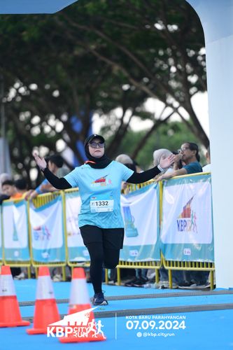 Race photo from KBP City Run 2024