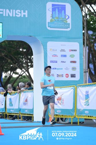 Race photo from KBP City Run 2024