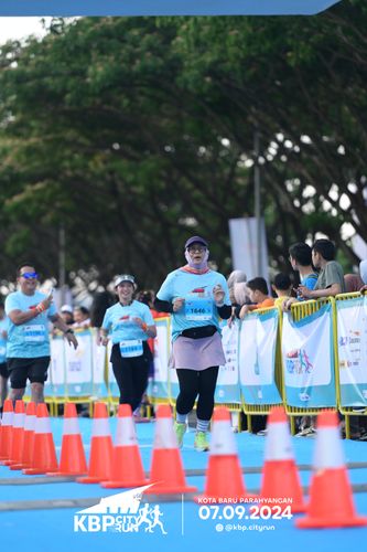 Race photo from KBP City Run 2024
