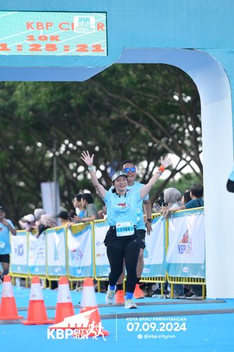 Race photo from KBP City Run 2024