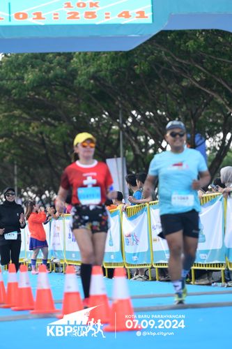 Race photo from KBP City Run 2024