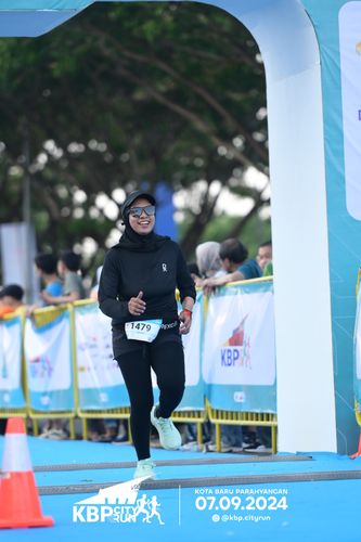 Race photo from KBP City Run 2024