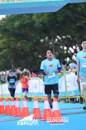 Race photo from KBP City Run 2024