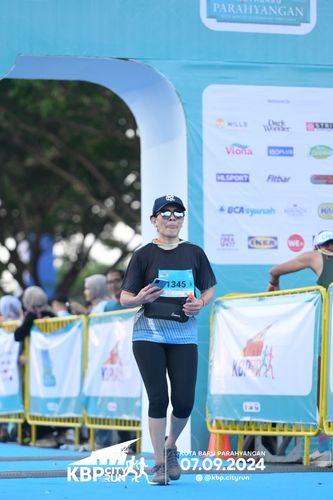 Race photo from KBP City Run 2024