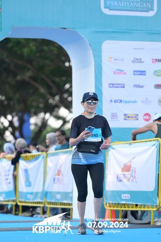 Race photo from KBP City Run 2024