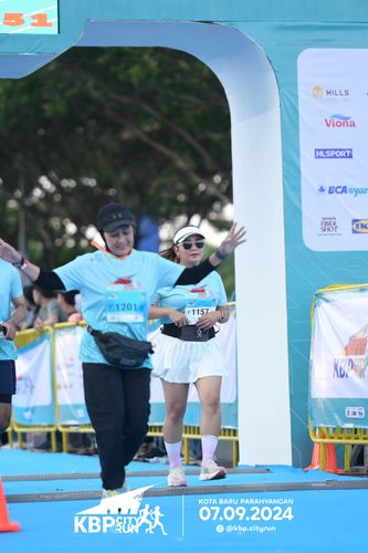 Race photo from KBP City Run 2024