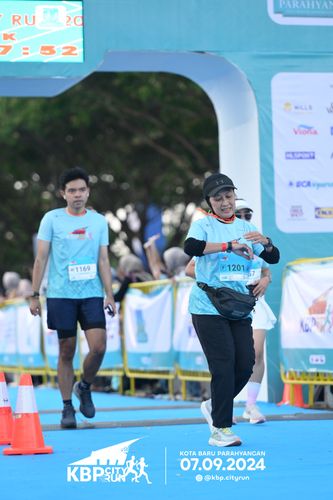 Race photo from KBP City Run 2024