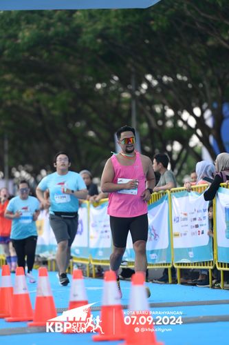 Race photo from KBP City Run 2024