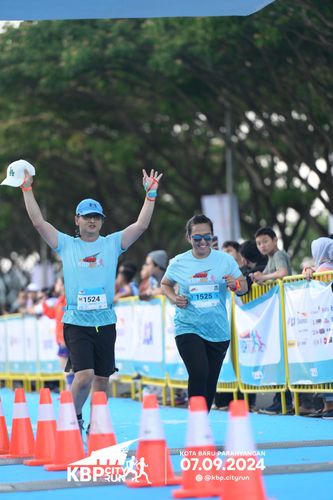 Race photo from KBP City Run 2024
