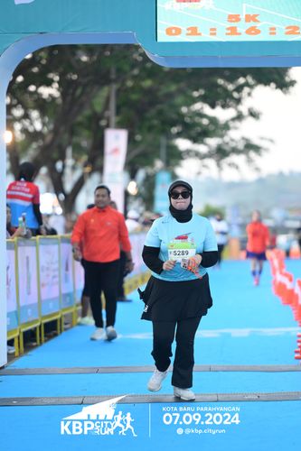 Race photo from KBP City Run 2024