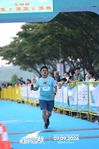 Race photo from KBP City Run 2024