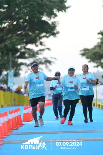 Race photo from KBP City Run 2024