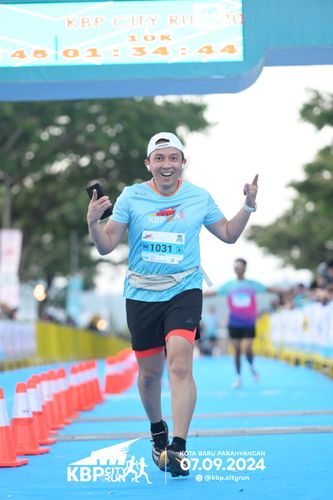 Race photo from KBP City Run 2024