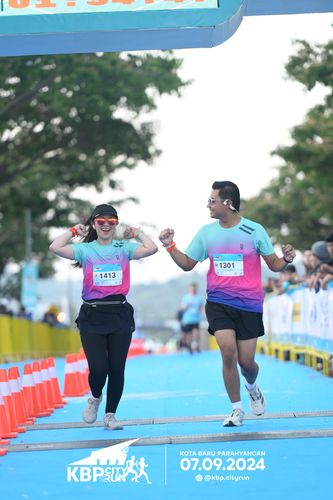 Race photo from KBP City Run 2024