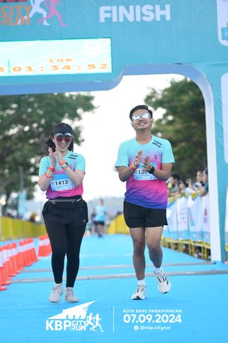 Race photo from KBP City Run 2024