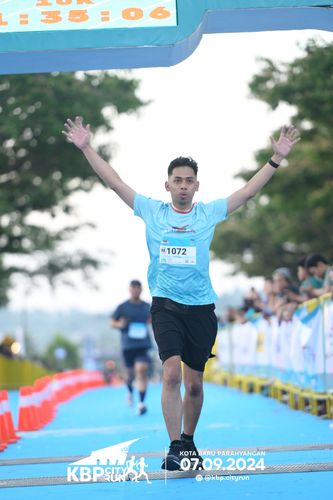Race photo from KBP City Run 2024