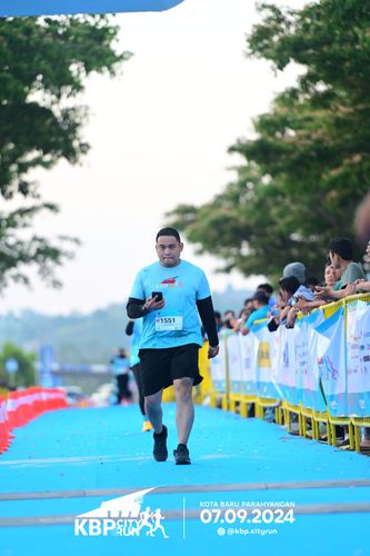 Race photo from KBP City Run 2024