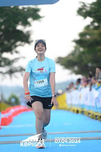 Race photo from KBP City Run 2024