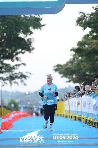 Race photo from KBP City Run 2024