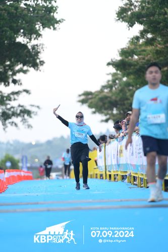 Race photo from KBP City Run 2024