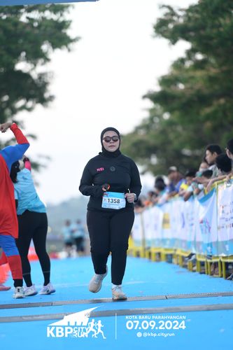 Race photo from KBP City Run 2024