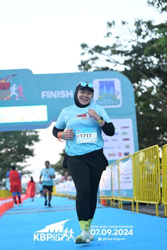 Race photo from KBP City Run 2024