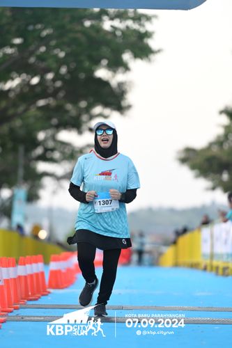 Race photo from KBP City Run 2024